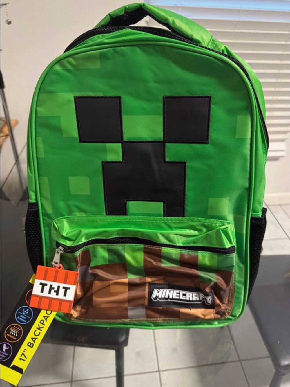 Kids Creeper Green Backpack